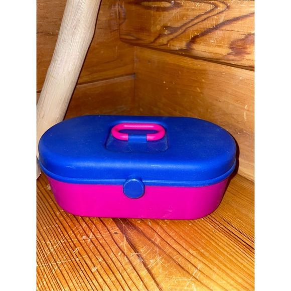 Caboodles Like Small Case Carry On Makeup Luggage Train With Mirror Drawers Box - Picture 2 of 4